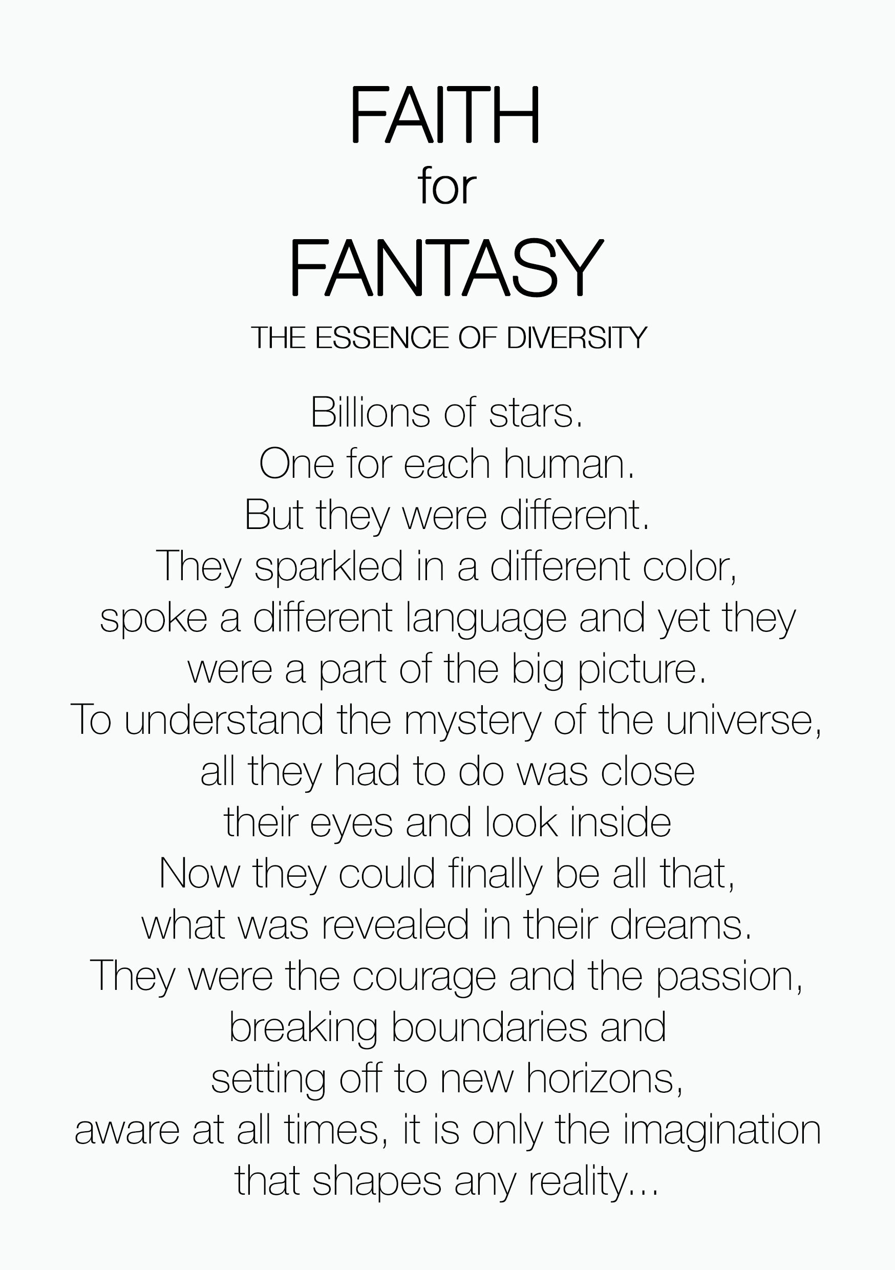 FAITH FOR FANTASY 30ML EDP