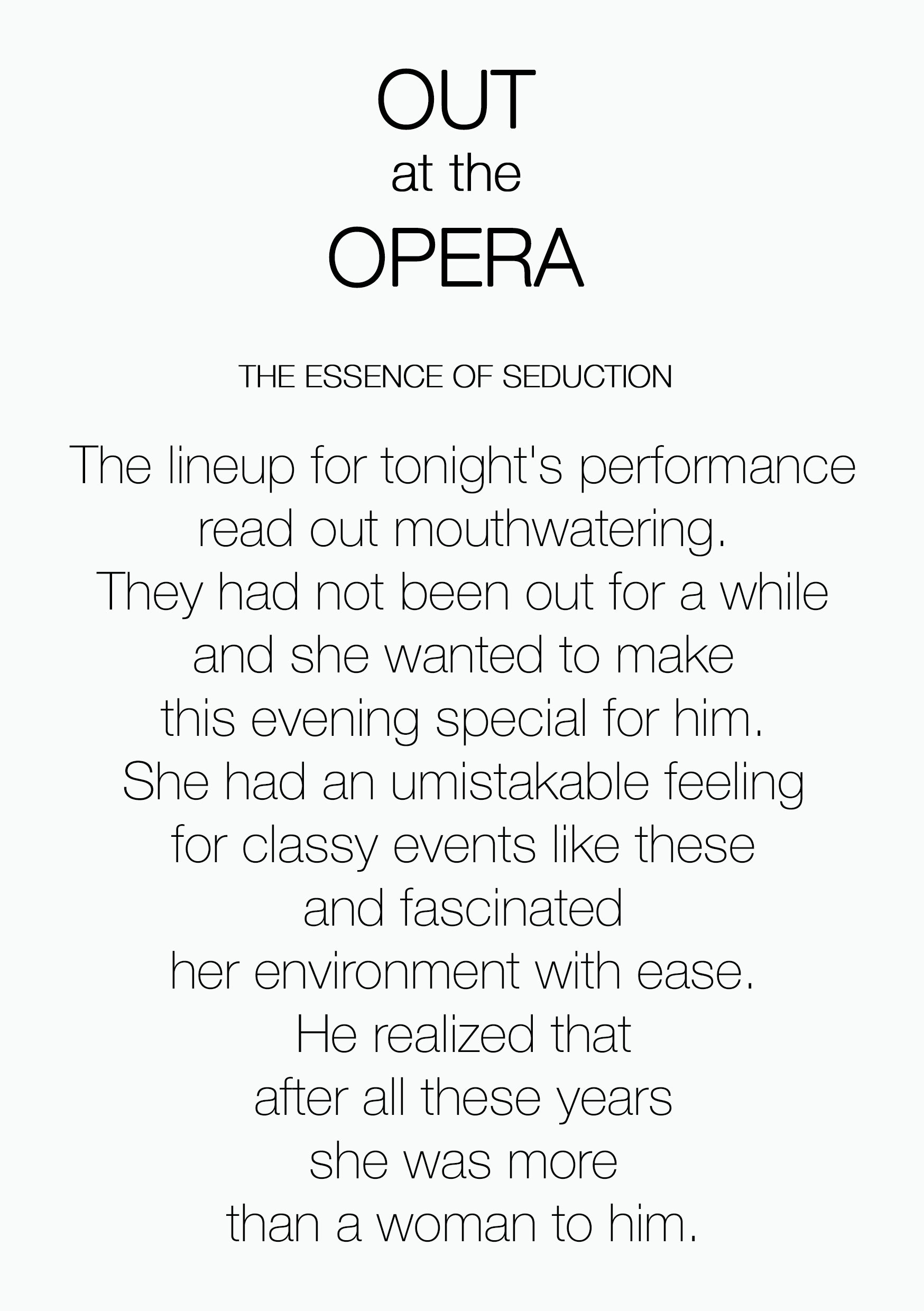 OUT AT THE OPERA 100ML EDP
