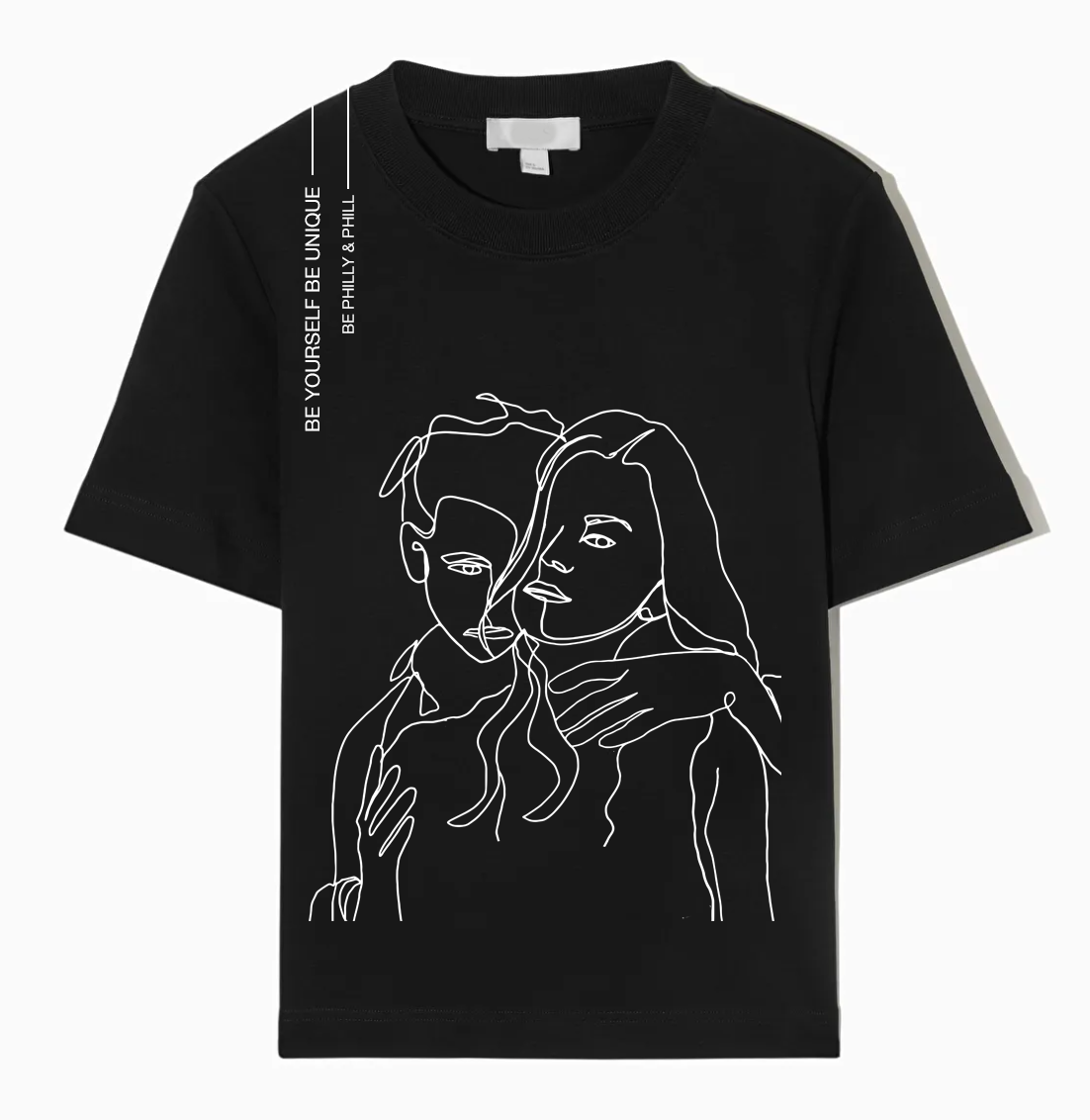 Be Unique Shirt Schwarz