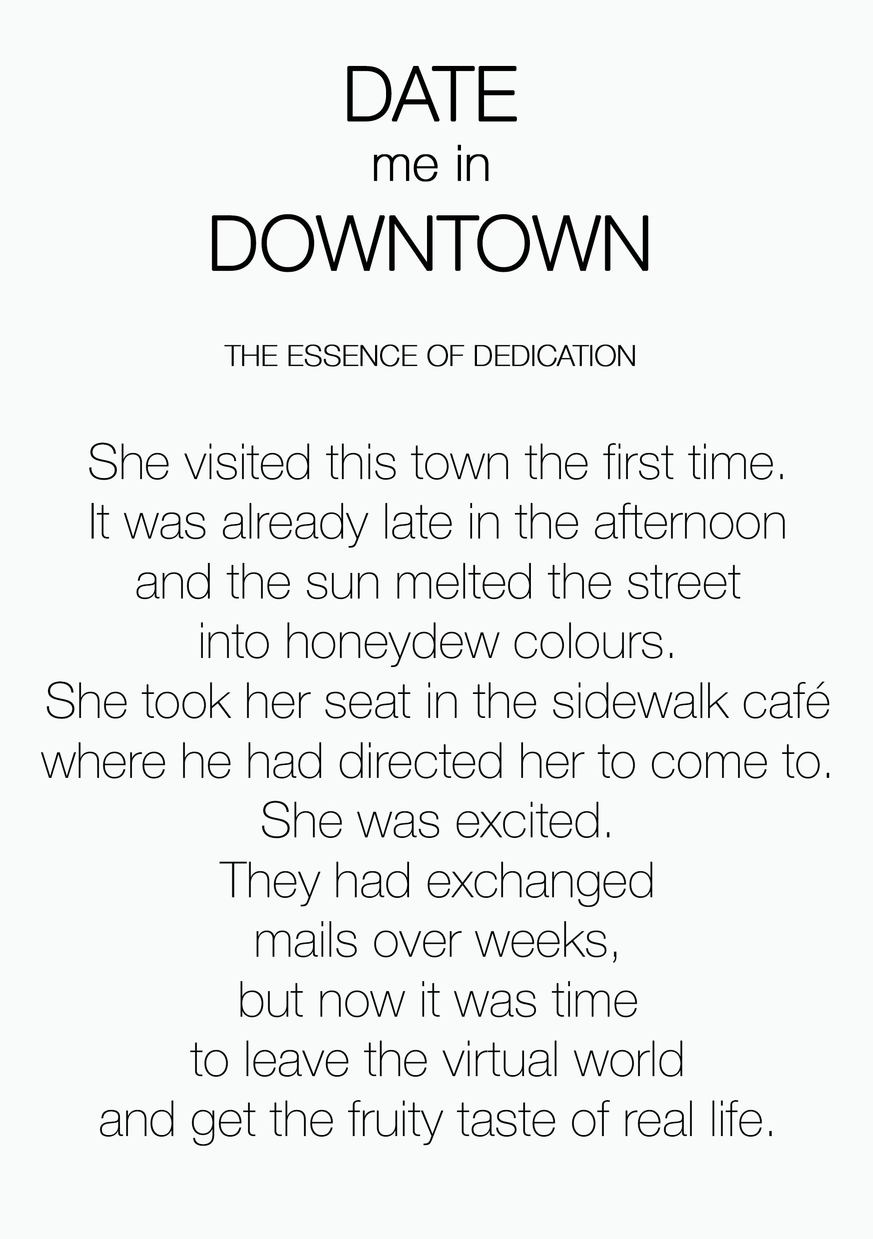 DATE ME IN DOWNTOWN 100ML EDP